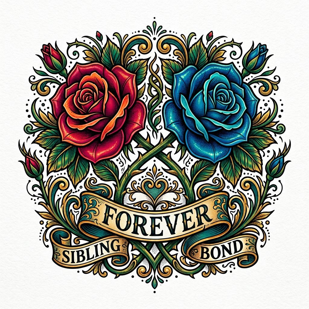 Tatouage frère et soeur