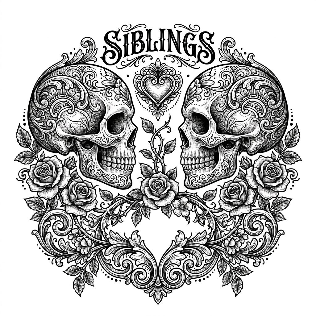 Tatouage frère et soeur