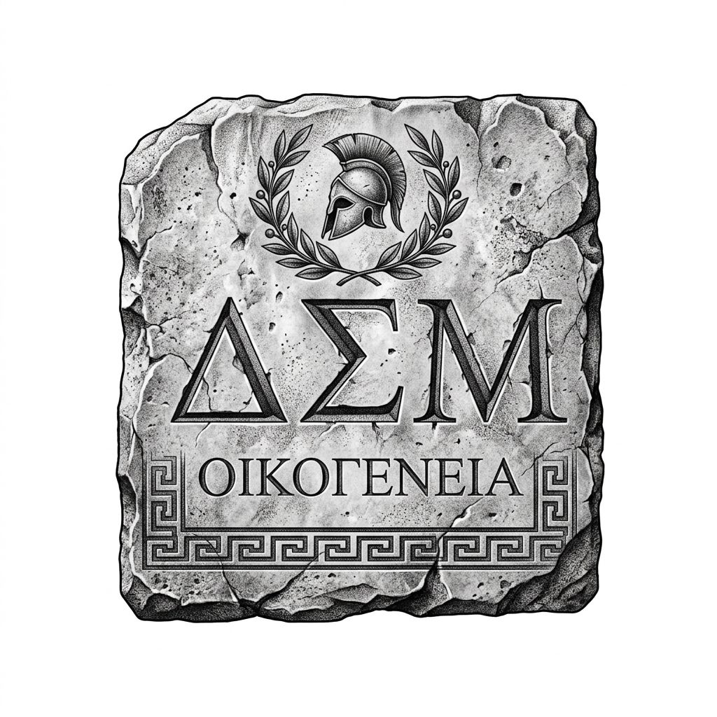 Tatouage initiale famille