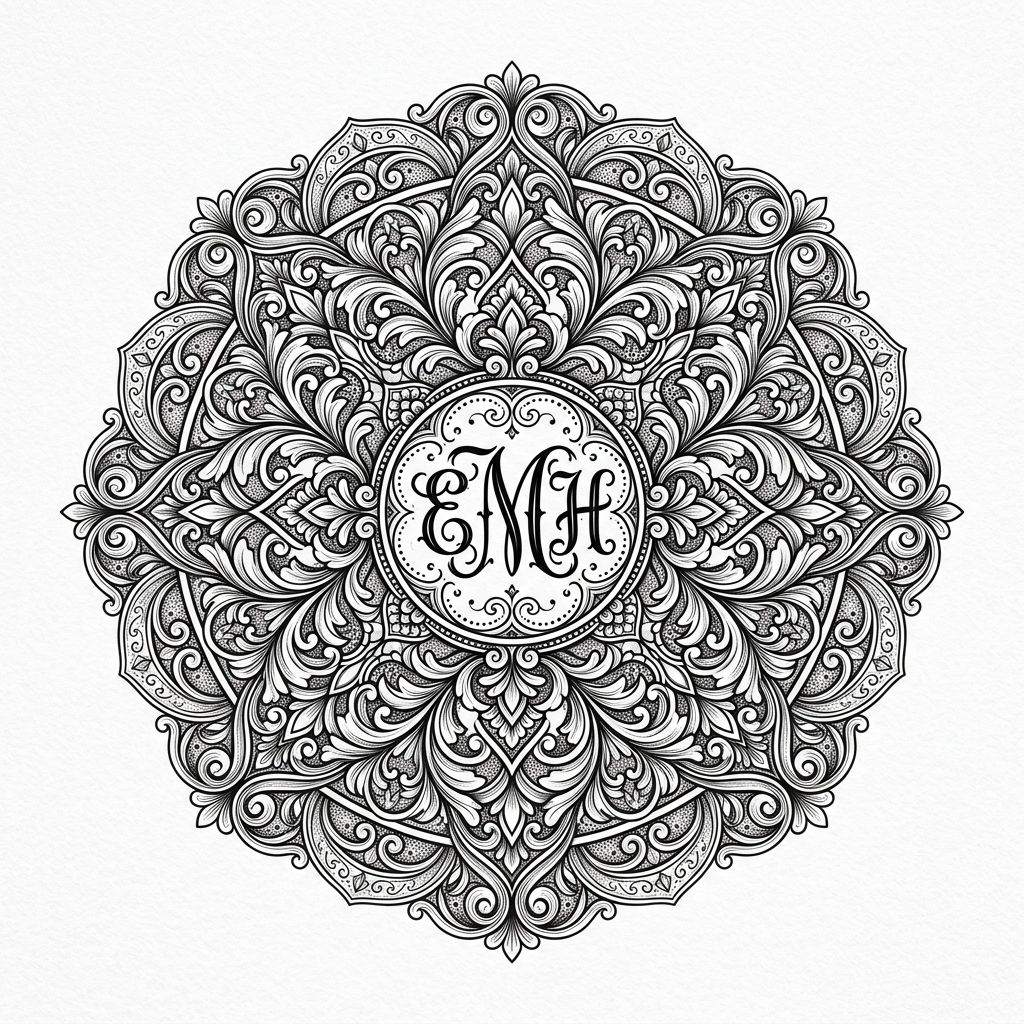 Tatouage initiale famille